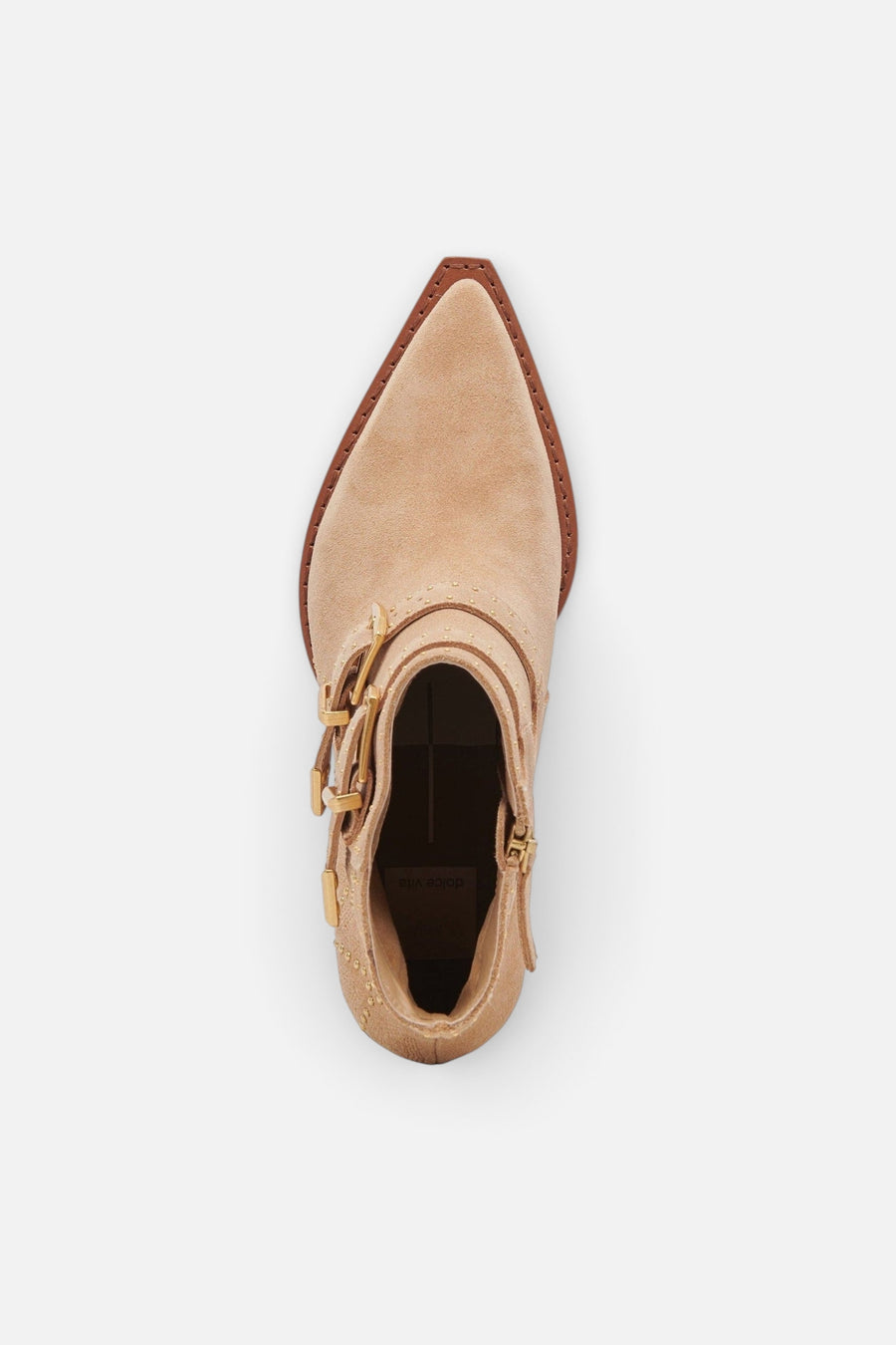 Dolce Vita Ronnie in Camel Suede – side view