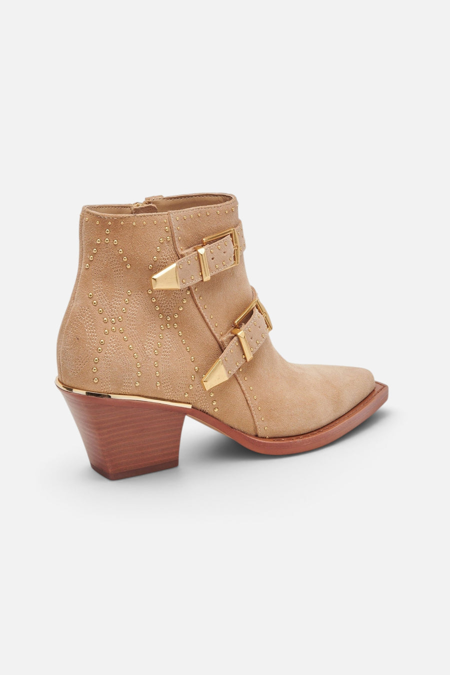 Dolce Vita Ronnie in Camel Suede – side view