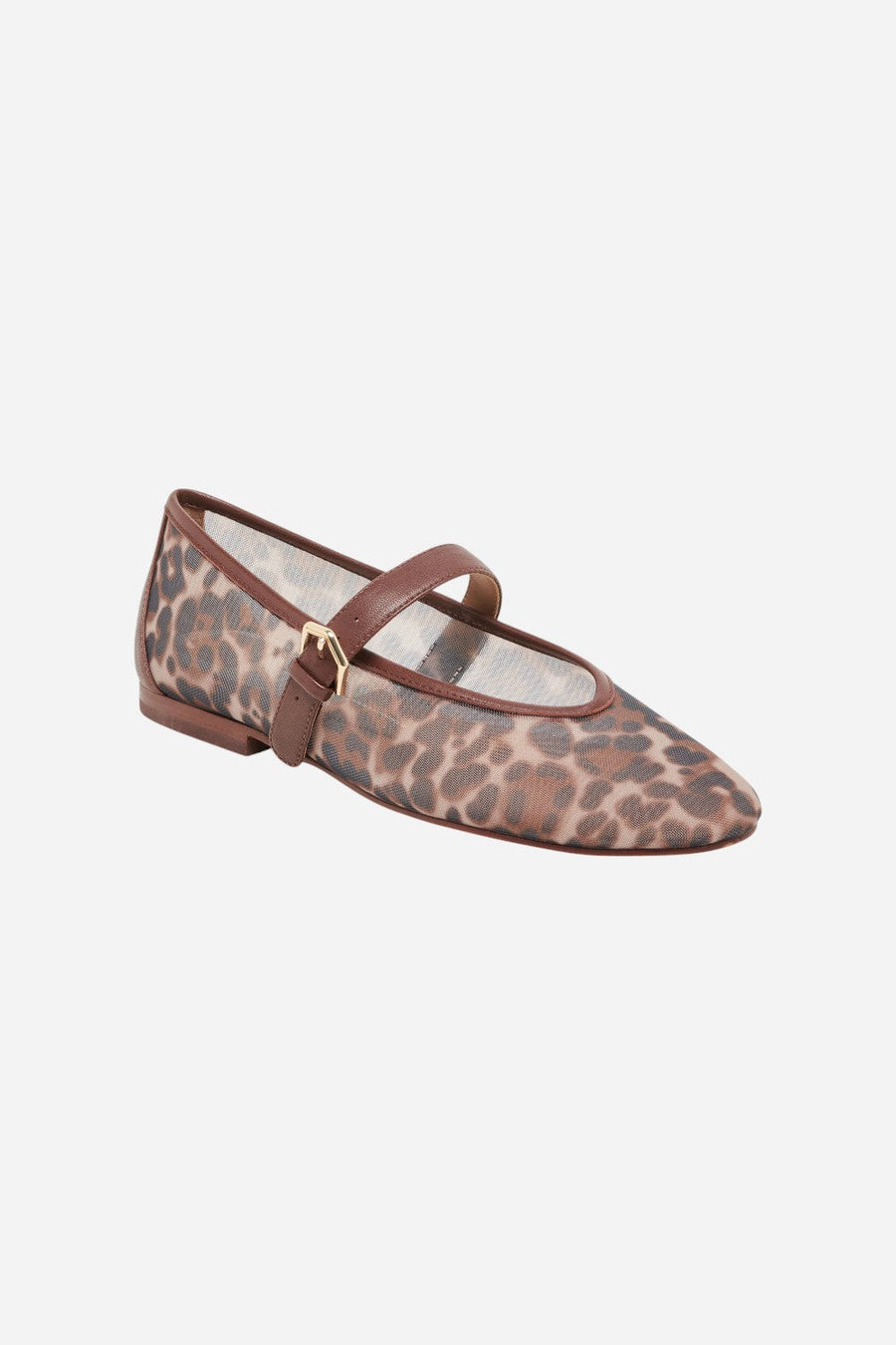 Dolce Vita Roslyn Ballet Flats Leopard Mesh – back view