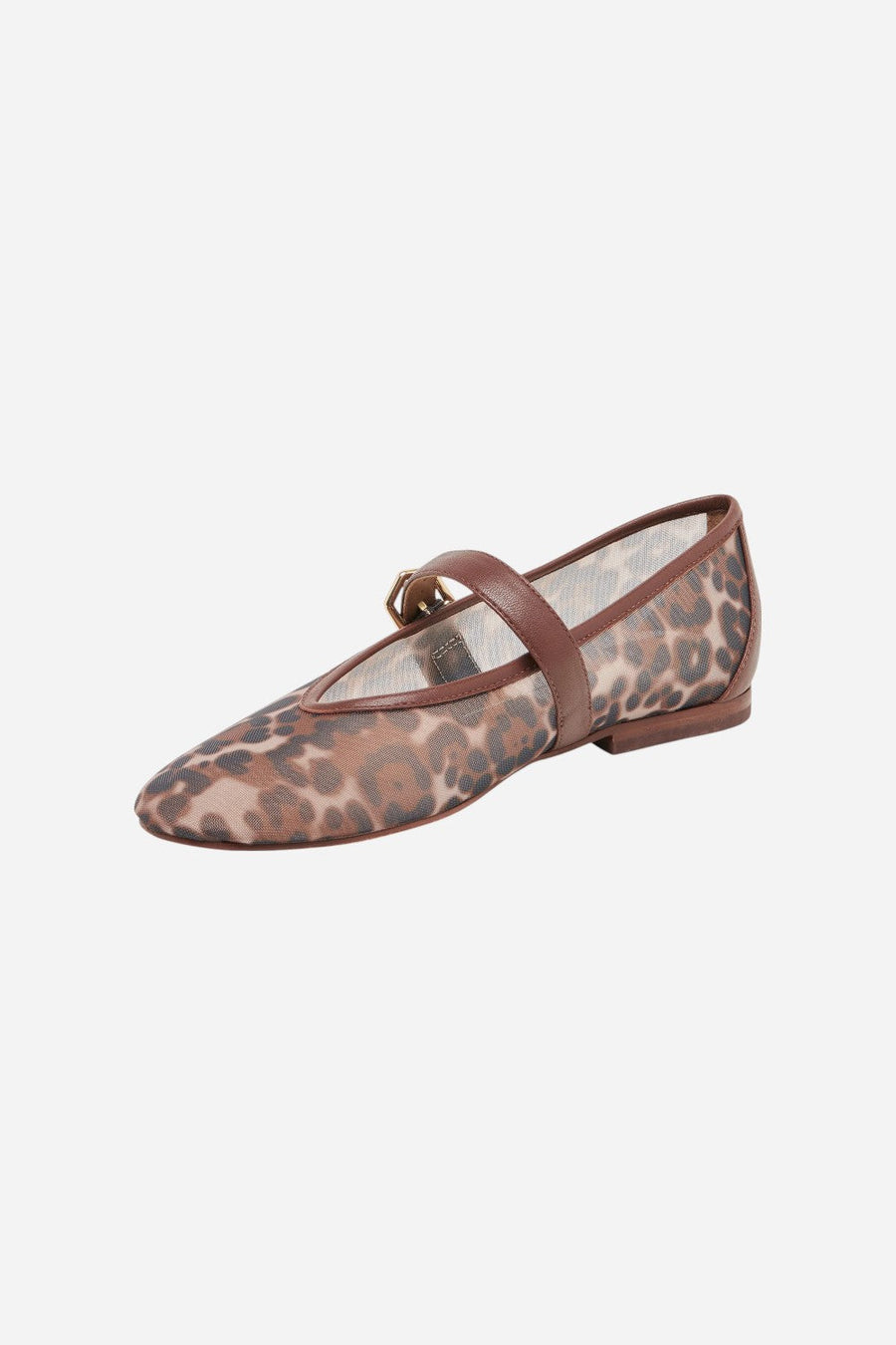 Dolce Vita Roslyn Ballet Flats Leopard Mesh – detail