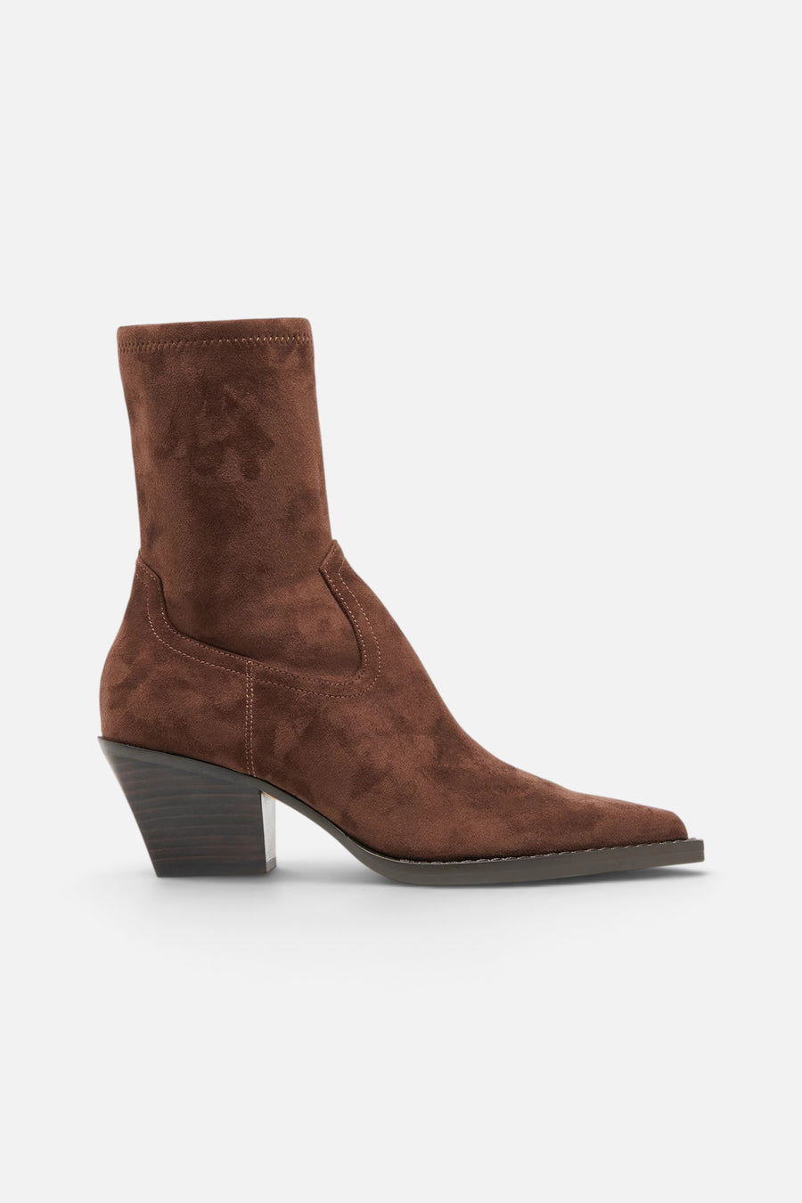 Dolce Vita Rutger Boots in Dark Brown Stella Suede – front view