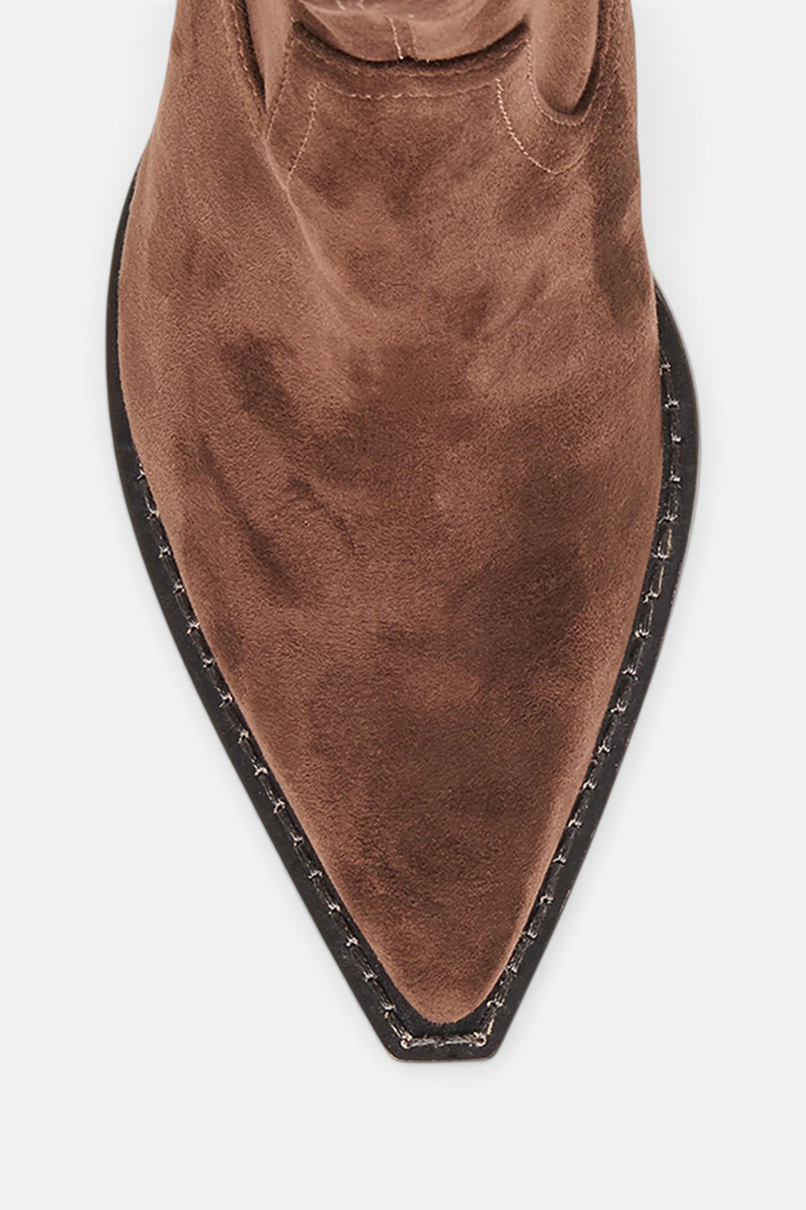 Dolce Vita Rutger Boots in Dark Brown Stella Suede – side view