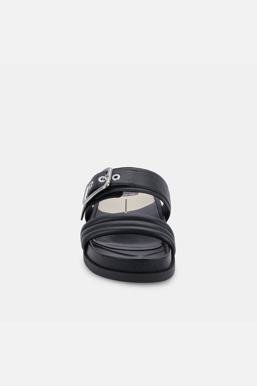 Dolce Vita Shaila Sandals in Black Leather – alternate
