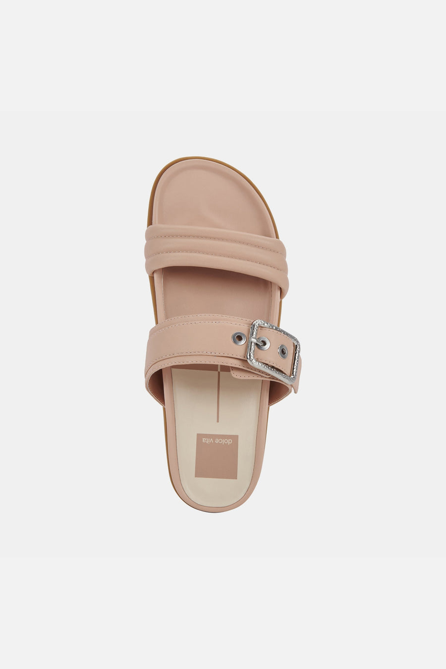 Dolce Vita Shaila Sandals in Cream Leather – alternate