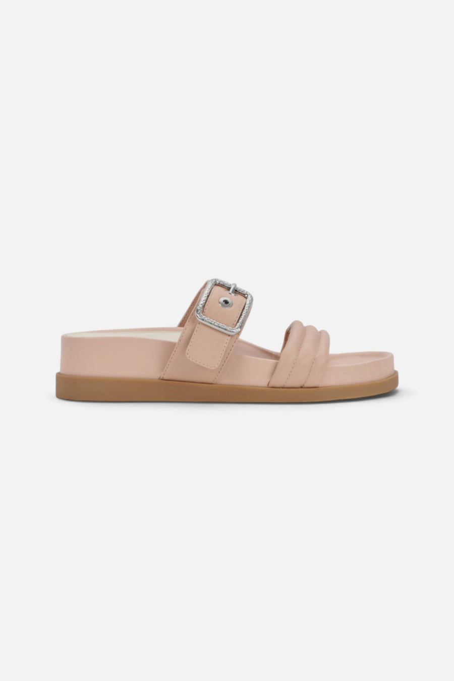Dolce Vita Shaila Sandals in Cream Leather – back view
