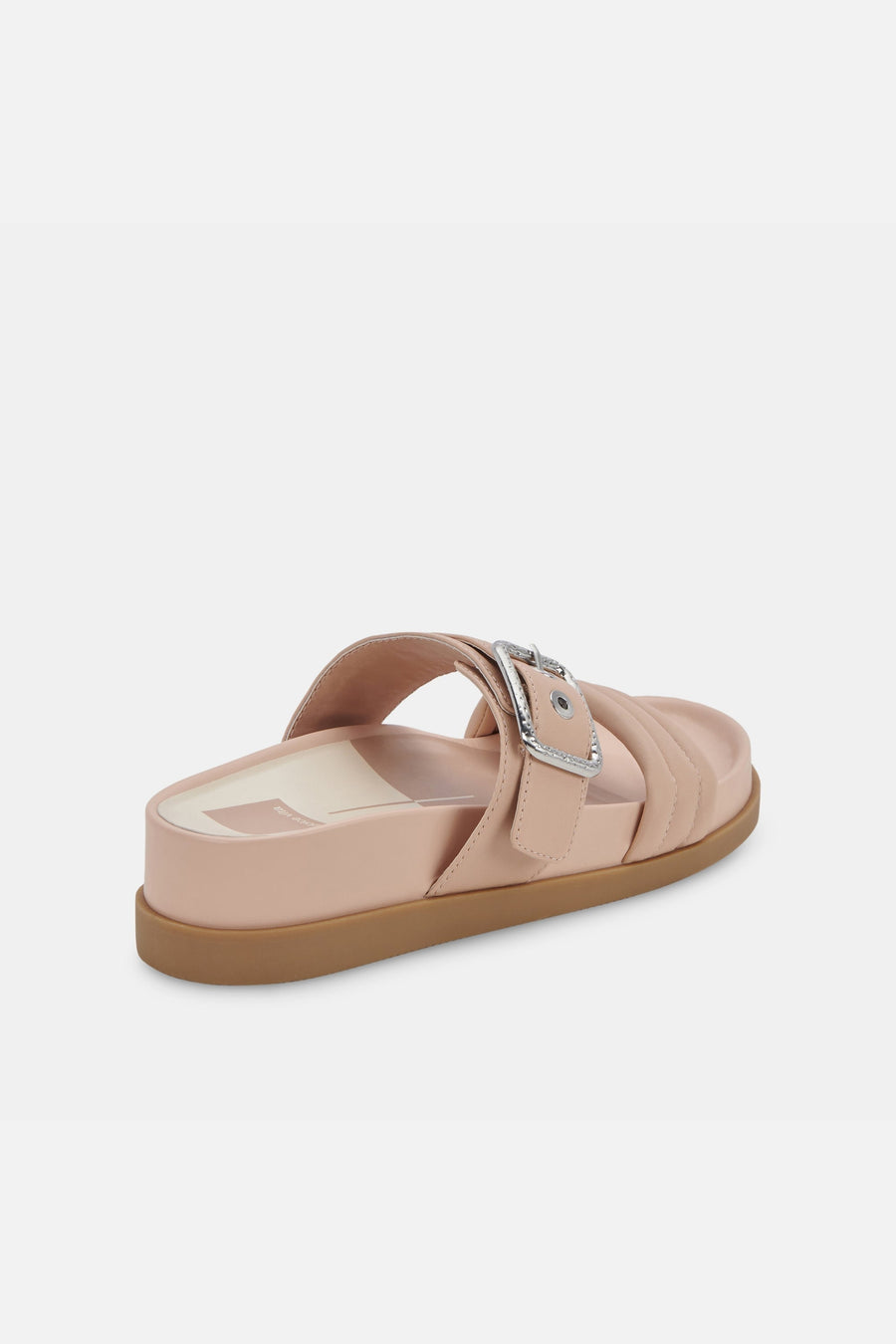 Dolce Vita Shaila Sandals in Cream Leather – detail