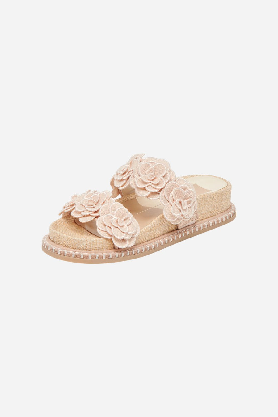 Dolce Vita Sherla Sandals in Praline Raffia – alternate