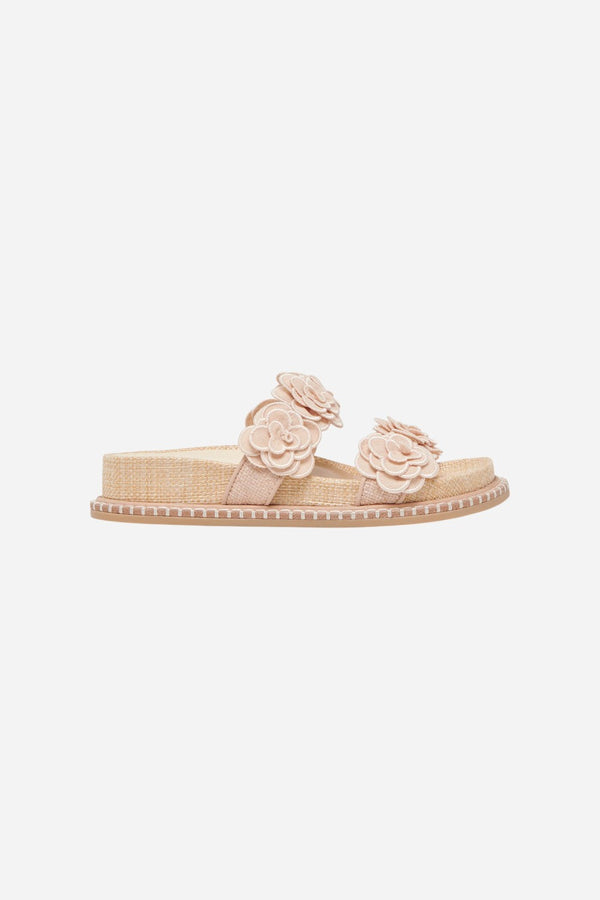 Dolce Vita Sherla Sandals in Praline Raffia