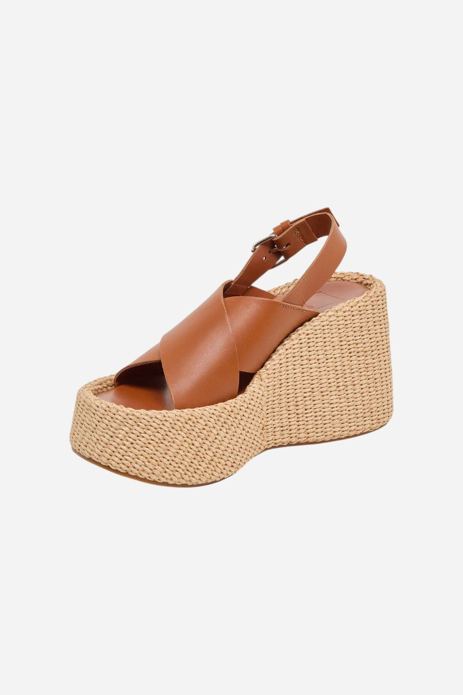 Dolce Vita Skylar Wedges Brown Leather – alternate