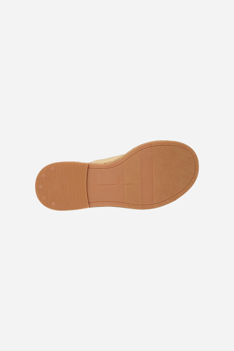 Dolce Vita Witny in Light Natural Woven Raffia – flat lay
