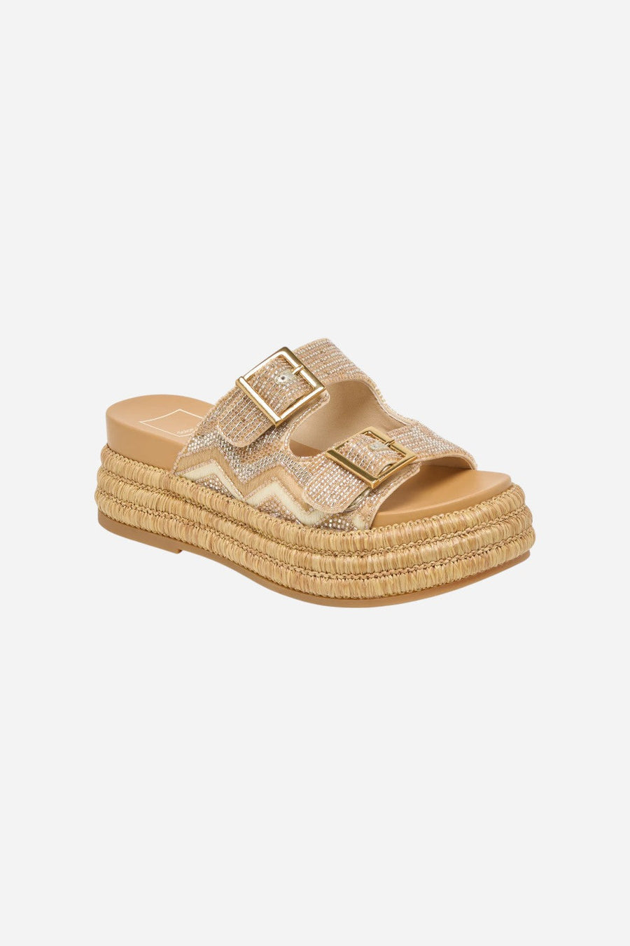 Dolce Vita Wixie Sandals Gold Multi Beads – back view