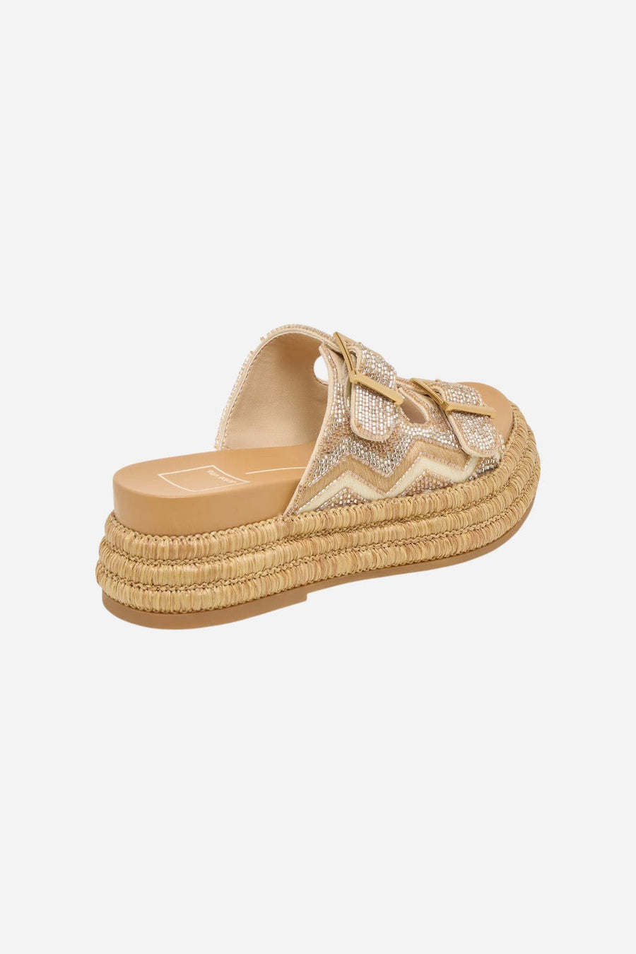 Dolce Vita Wixie Sandals Gold Multi Beads – side view