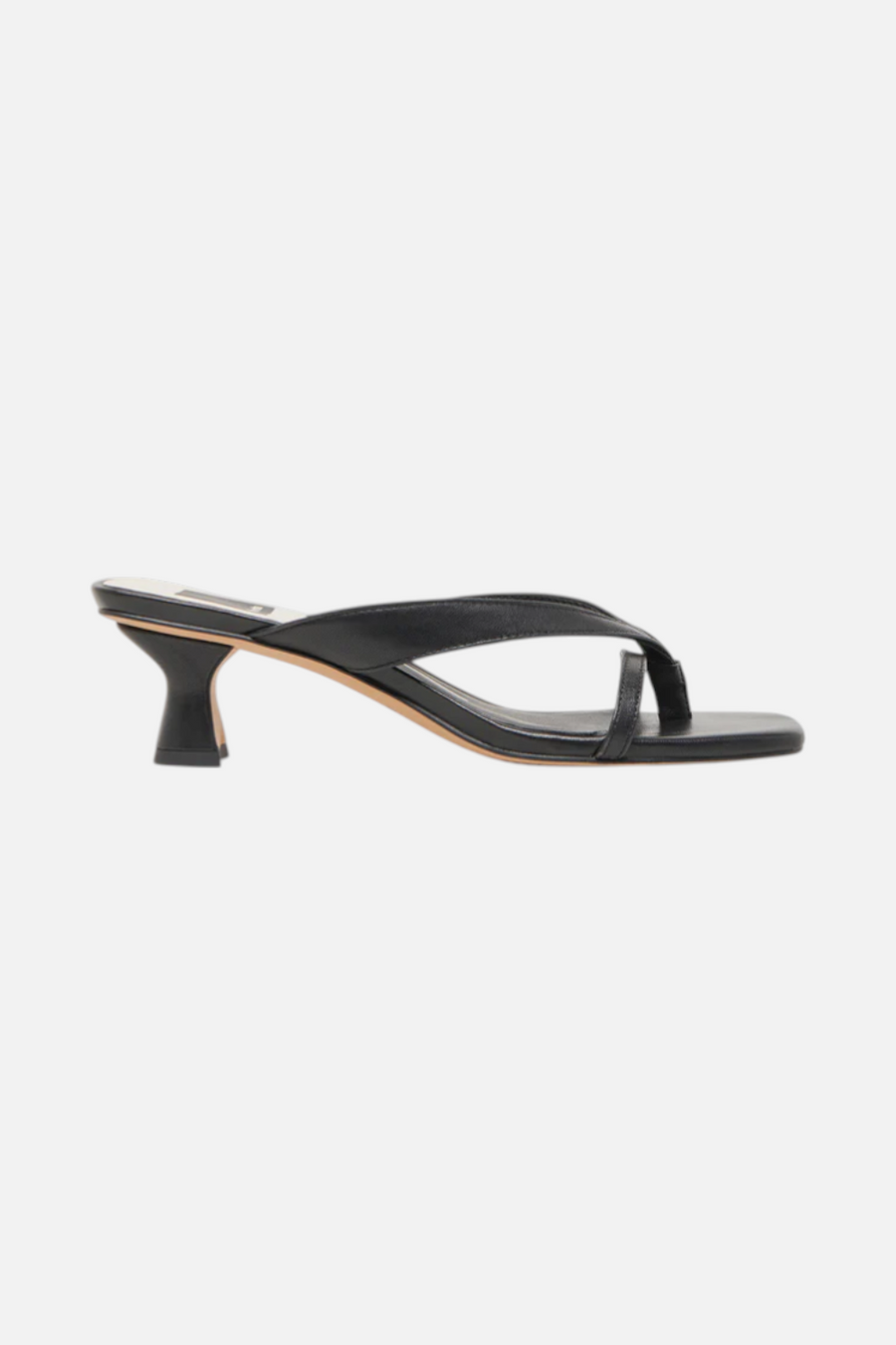 Dolce Vita Women's Brevel Heel in Onyx Leather – back view