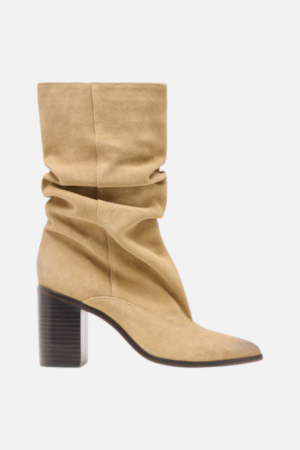 Dolce Vita Women's Talina Boots Dk in Taupe Suede