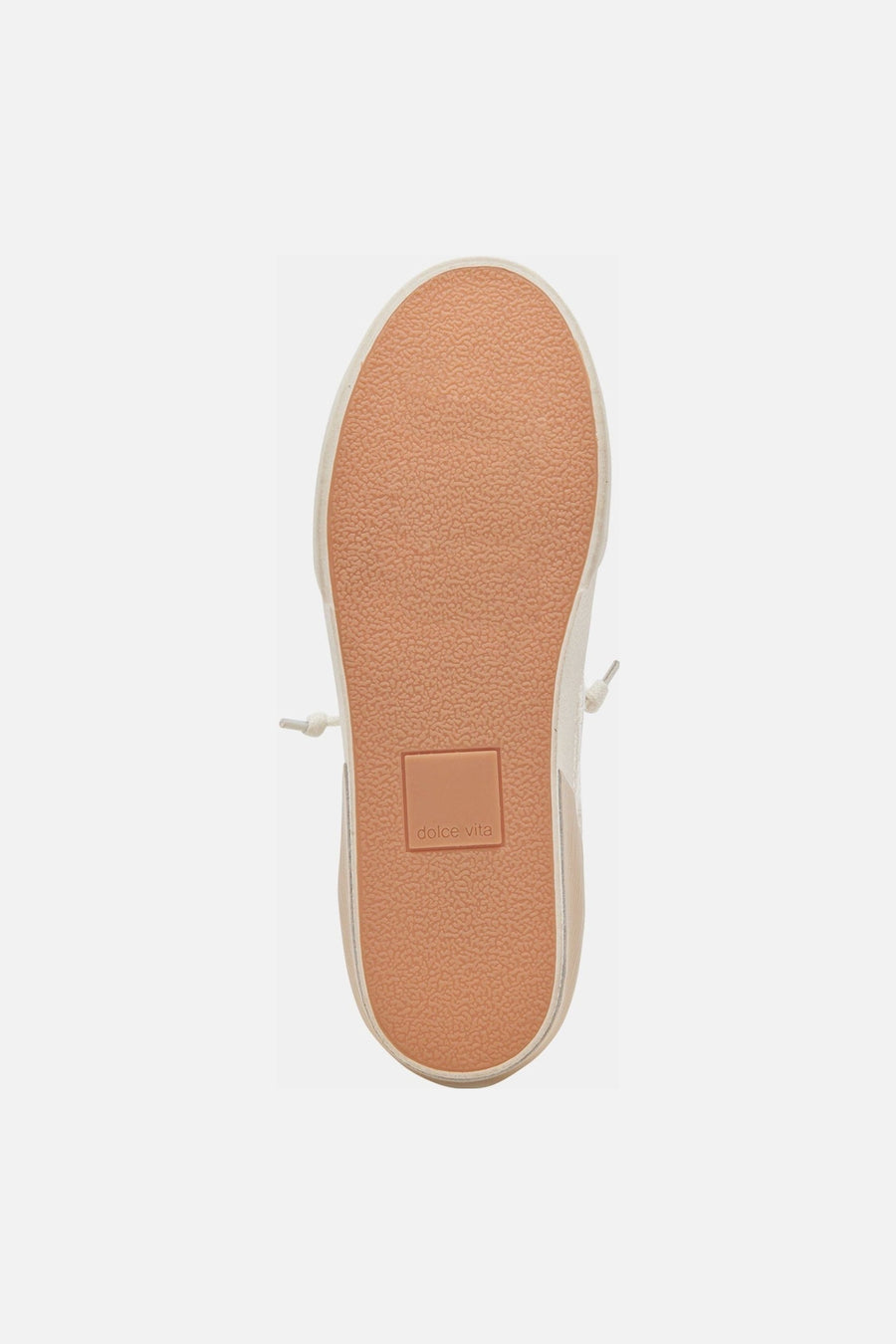 Dolce Vita Zina Sneakers in Bone Raffia – detail
