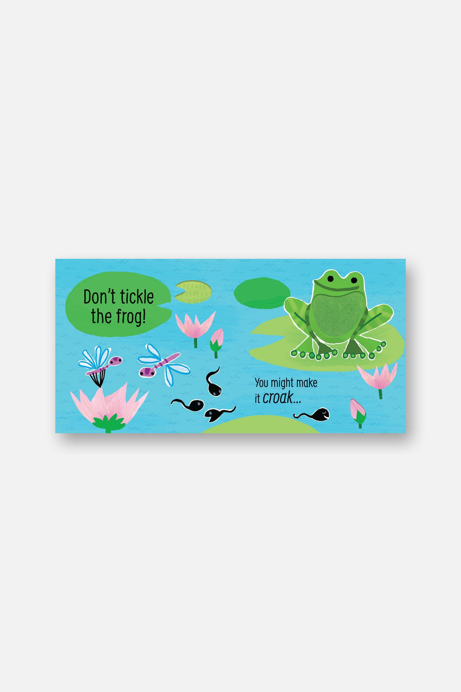 Don't Tickle The Duck! Children's Book – side view