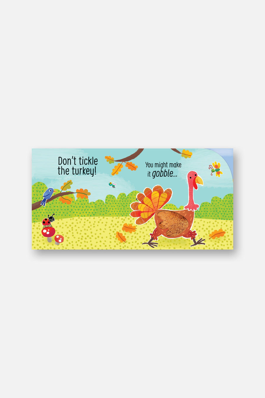Don't Tickle the Turkey Children's Book – detail