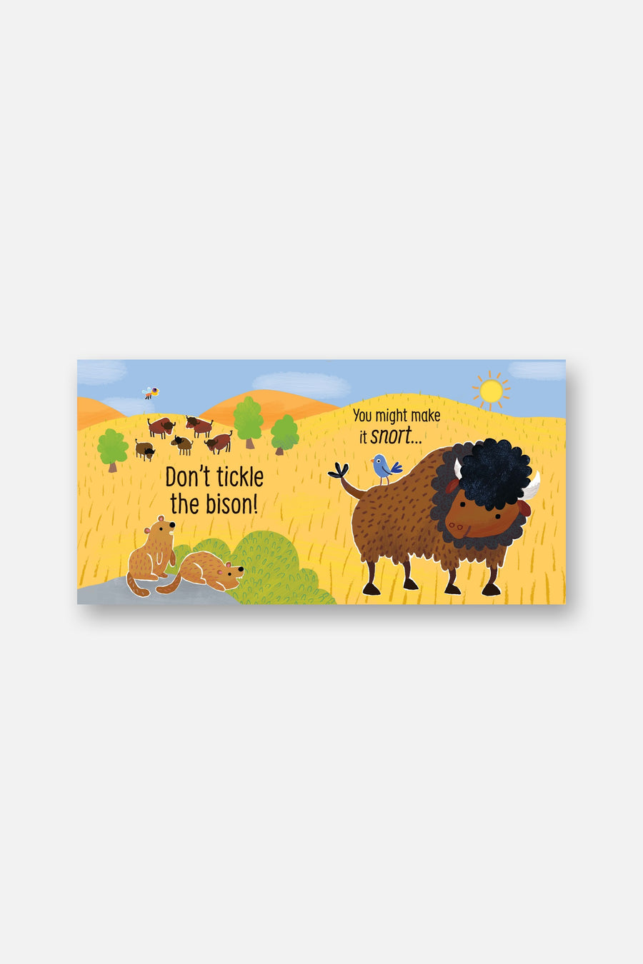Don't Tickle the Turkey Children's Book – detail