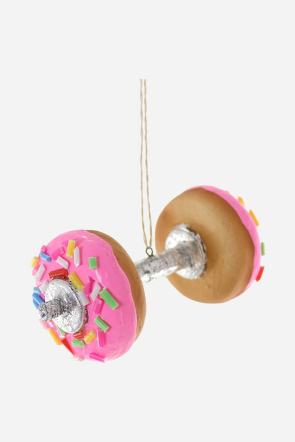Donut Dumbbell Ornament