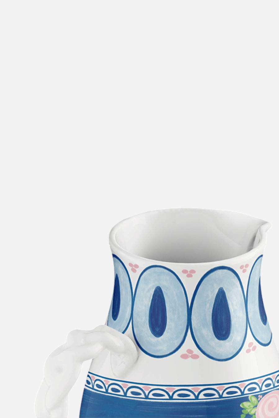 Dora Jug in Blue – detail