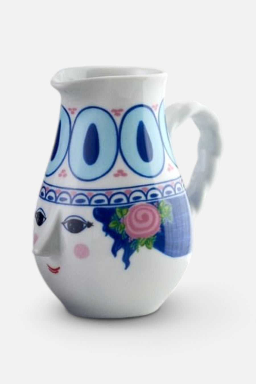 Dora Jug in Blue – side view