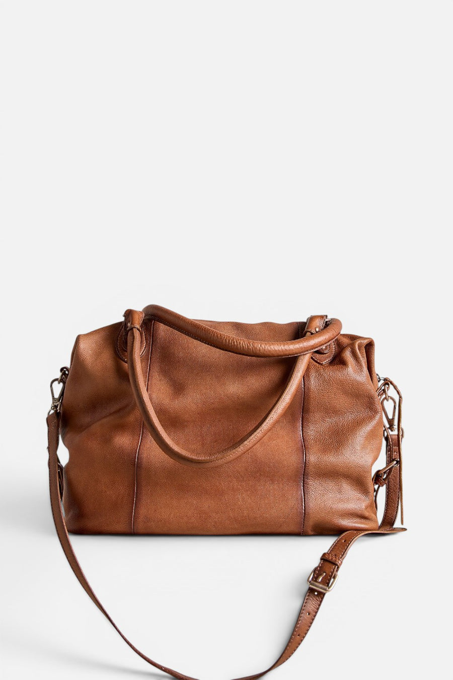 Free People Emerson Tote Bag in Saddle
