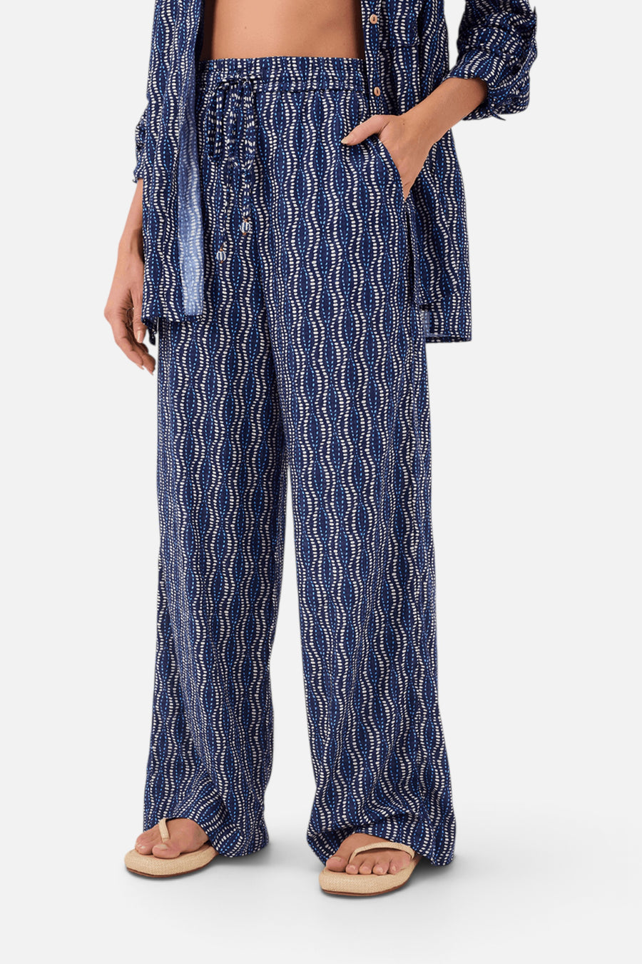 Dress To Current Print Pants – side view