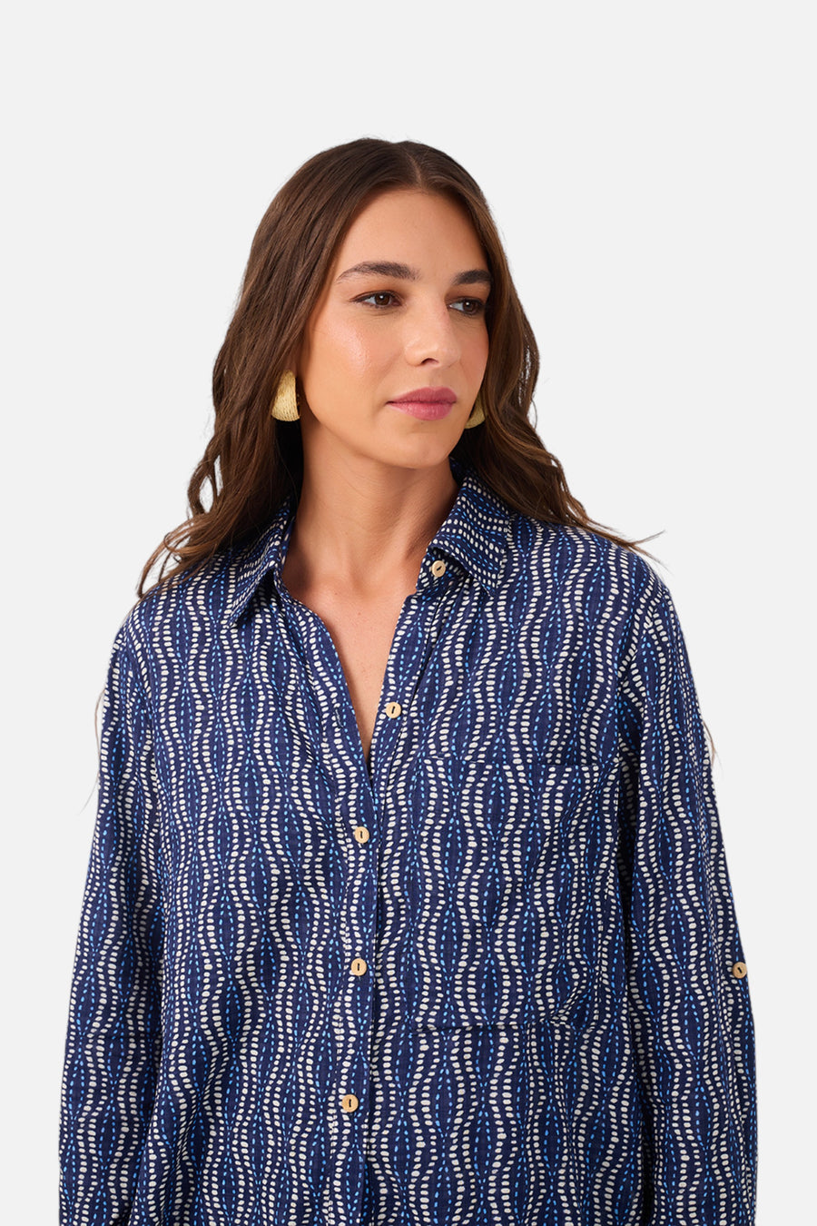 Dress To Current Print Shirt – front view