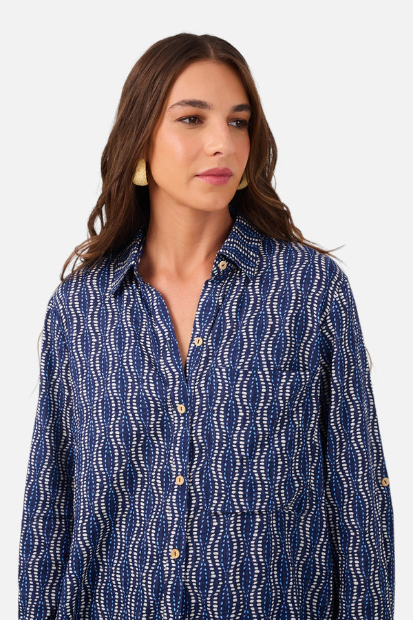 Dress To Current Print Shirt