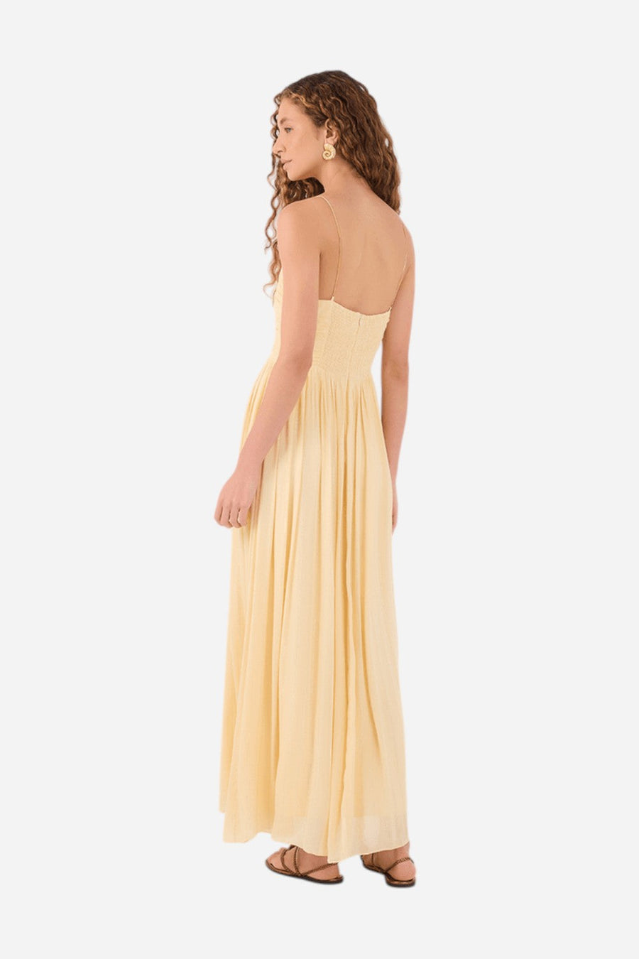 Dress To Lurex Cropped Dress with Metal Straps – alternate