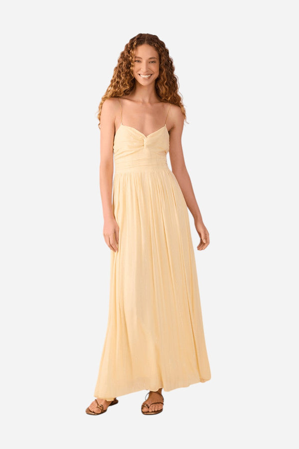 Dress To Lurex Cropped Dress with Metal Straps