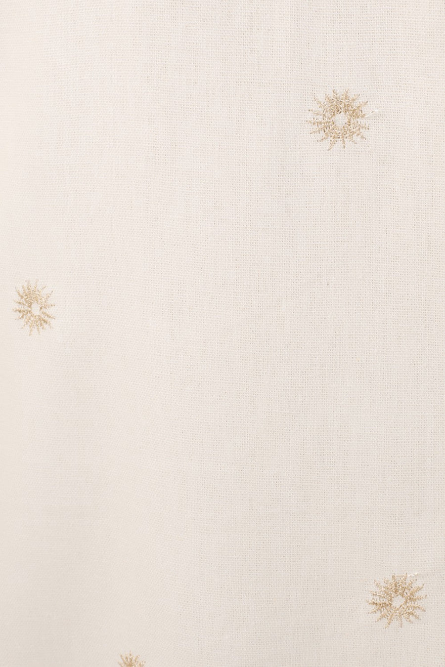 Dress To Short Linen Dress with Lurex Sun Embroidering – alternate