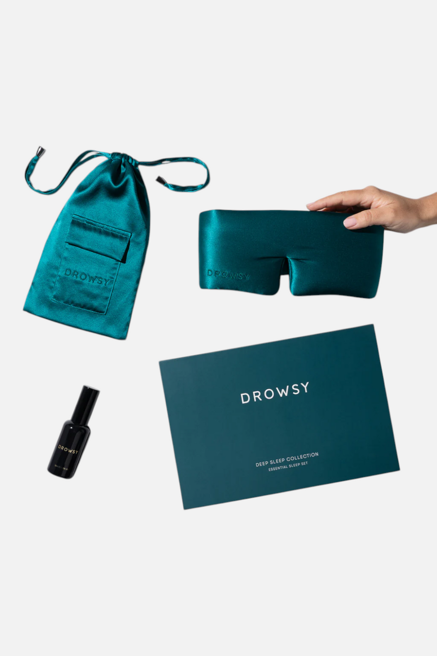 Drowsy Deep Sleep Collection in Green Sapphire – back view