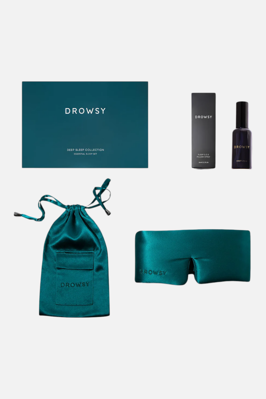 Drowsy Deep Sleep Collection in Green Sapphire – detail