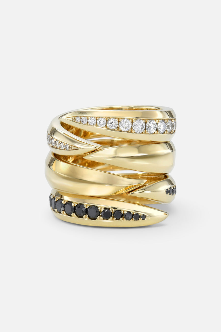 Dru Fine Jewelry Black Diamond Claw Ring – alternate