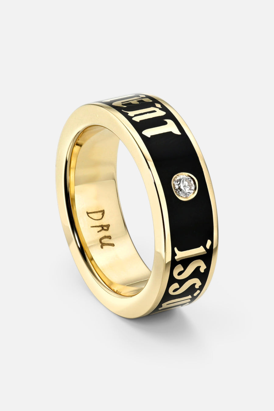Dru Fine Jewelry Commitment Issues Band – side view