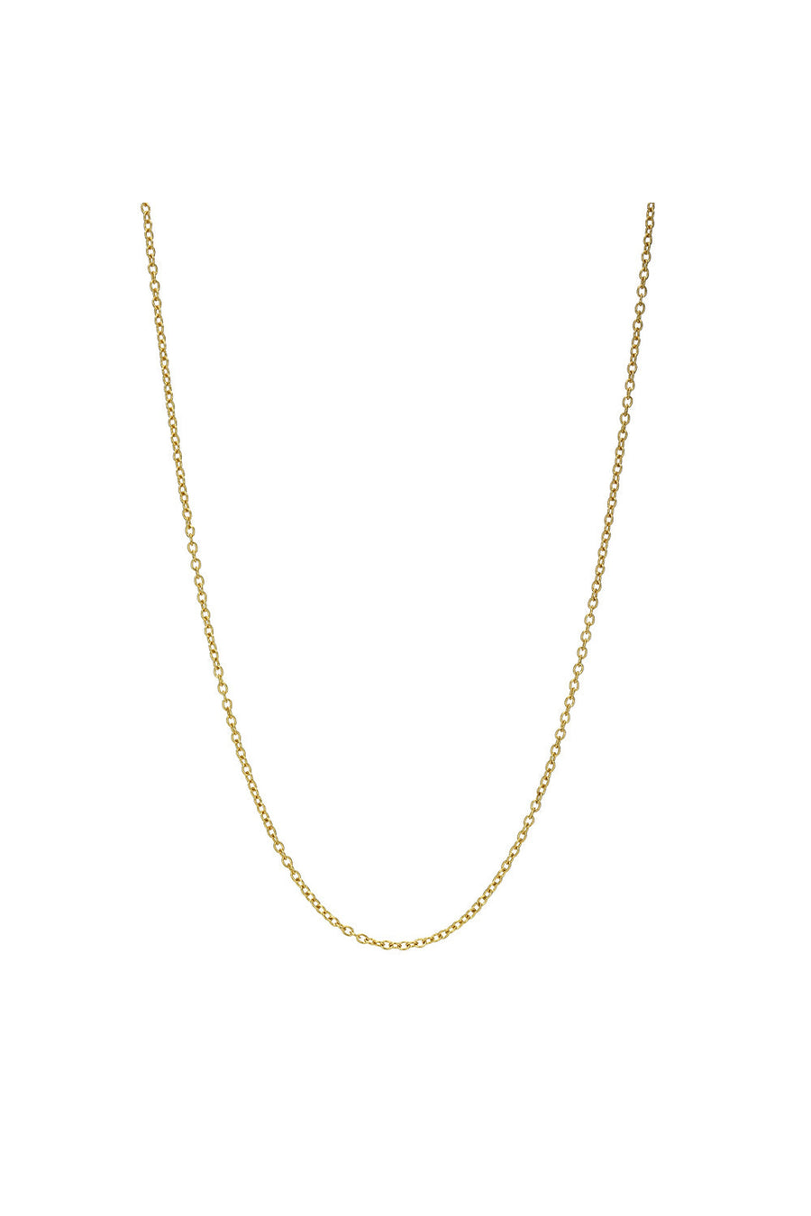 Dru Fine Jewelry Small Rolo Chain – front view