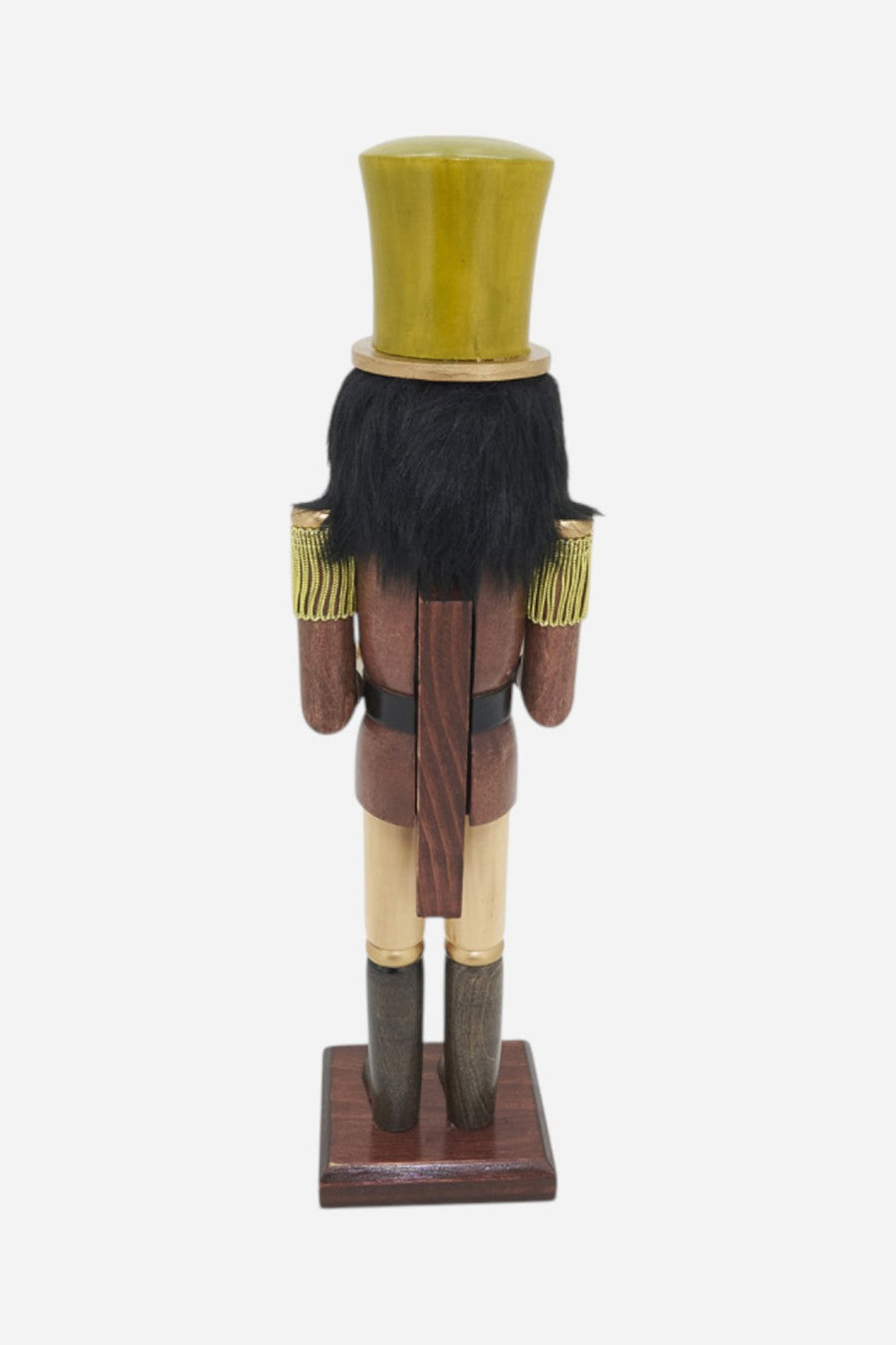 Drummer Nutcracker – back view