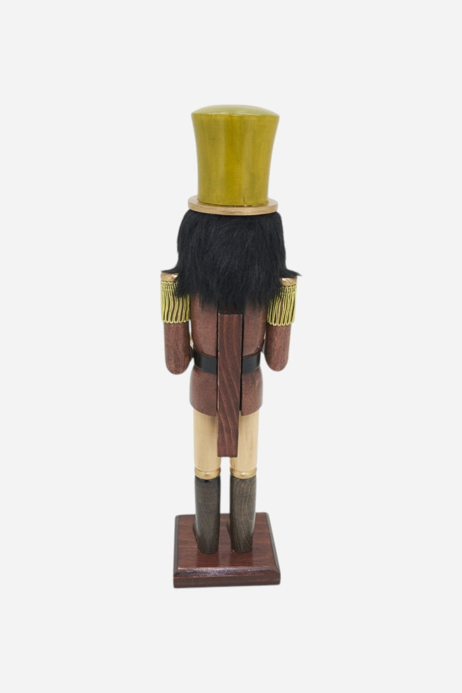 Drummer Nutcracker – back view