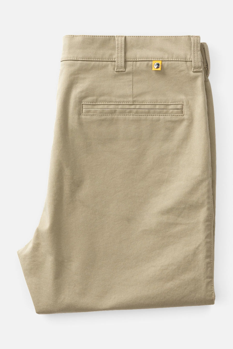 Duck Head Classic Fit Gold School Chino in Khaki – side view