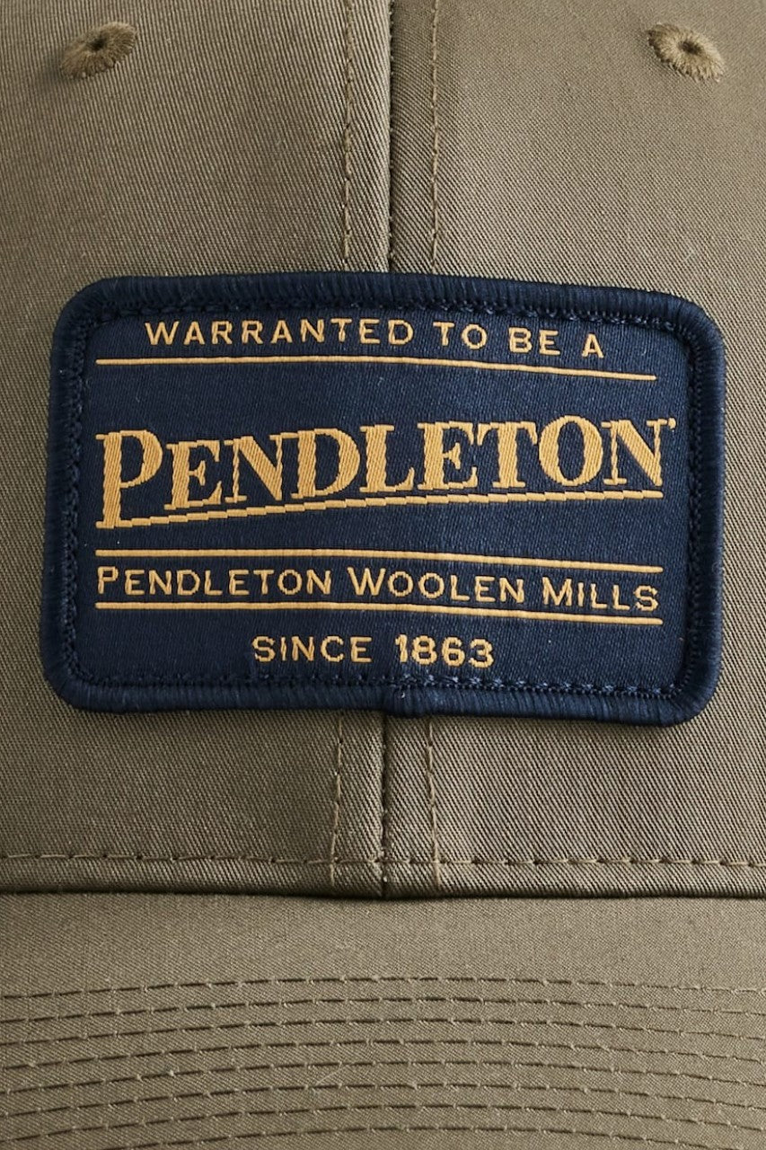 Pendleton Patch Trucker Hat in Loden