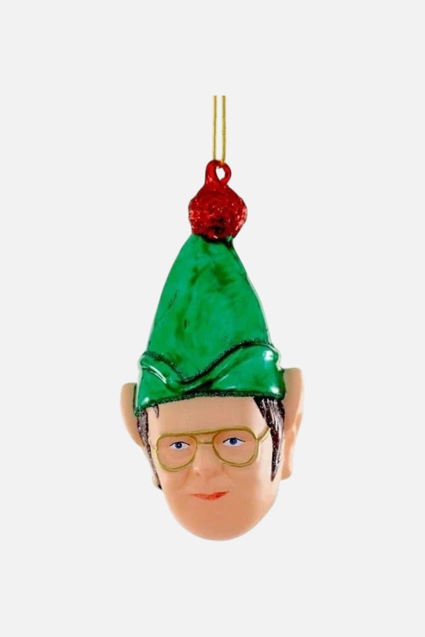 Dwight Christmas Elf Ornament