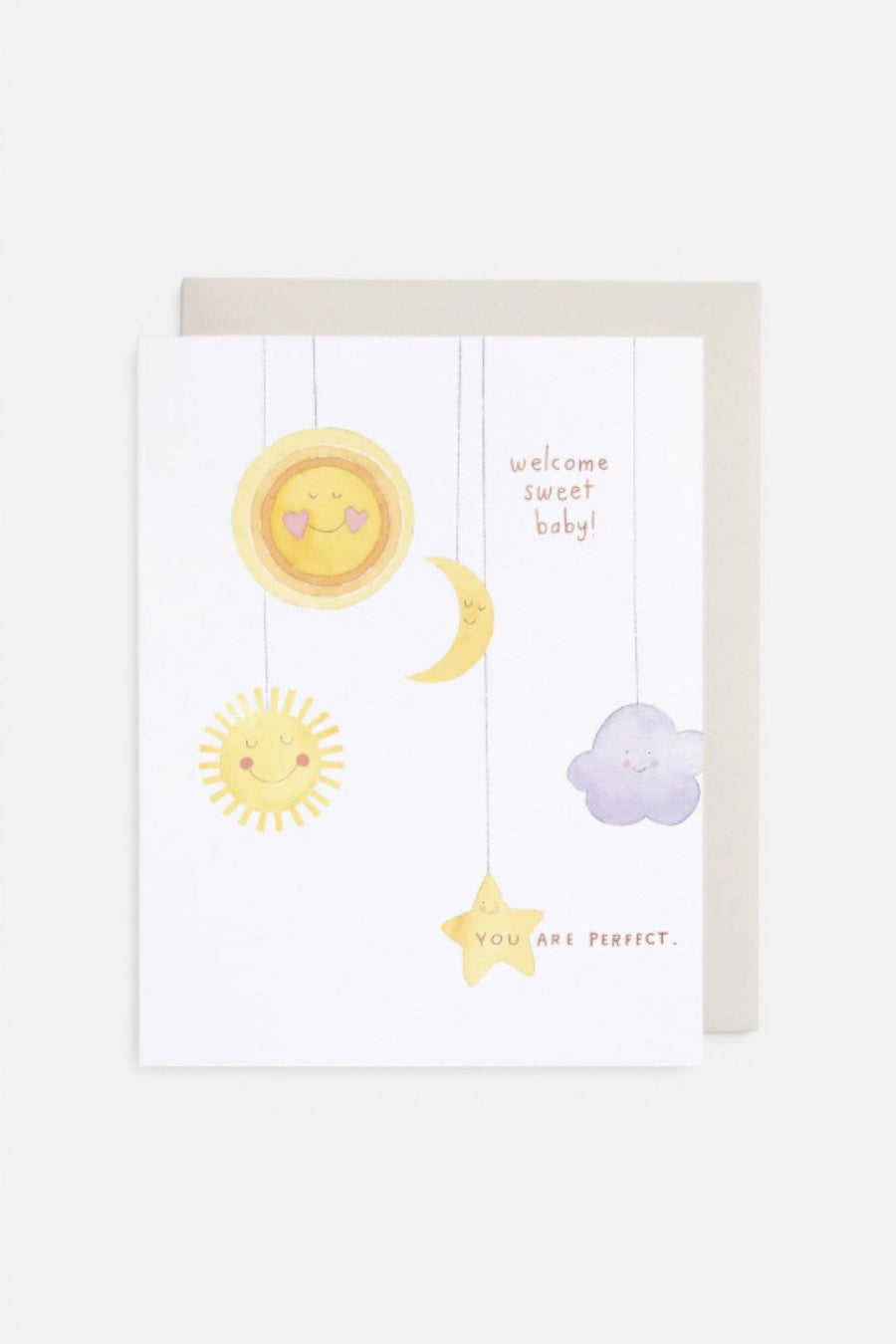 E. Frances Baby Mobile Greeting Card – front view