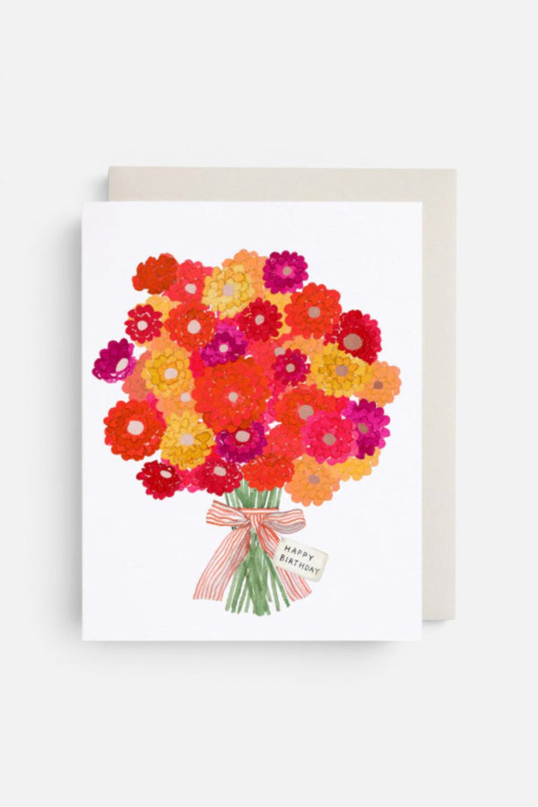 E. Frances Birthday Bouquet Greeting Card
