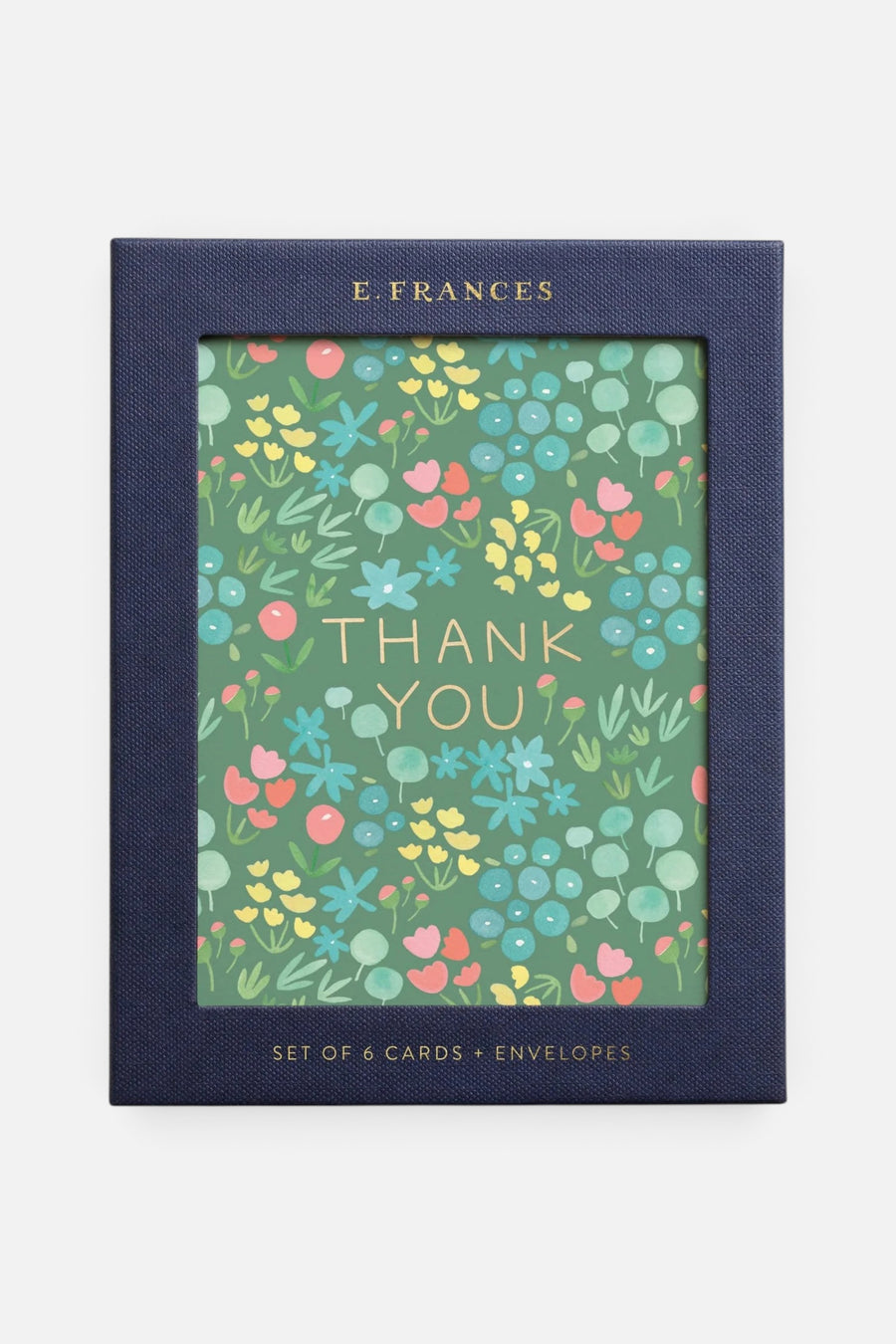 E. Frances Sage Meadow Thank You Greeting Card – side view