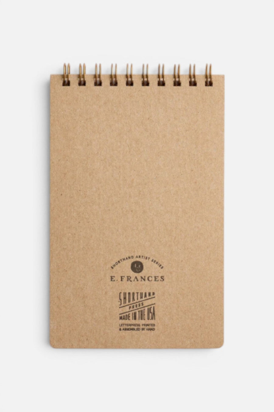 E. Frances Tomato Green Gingham Task Note Pad – detail