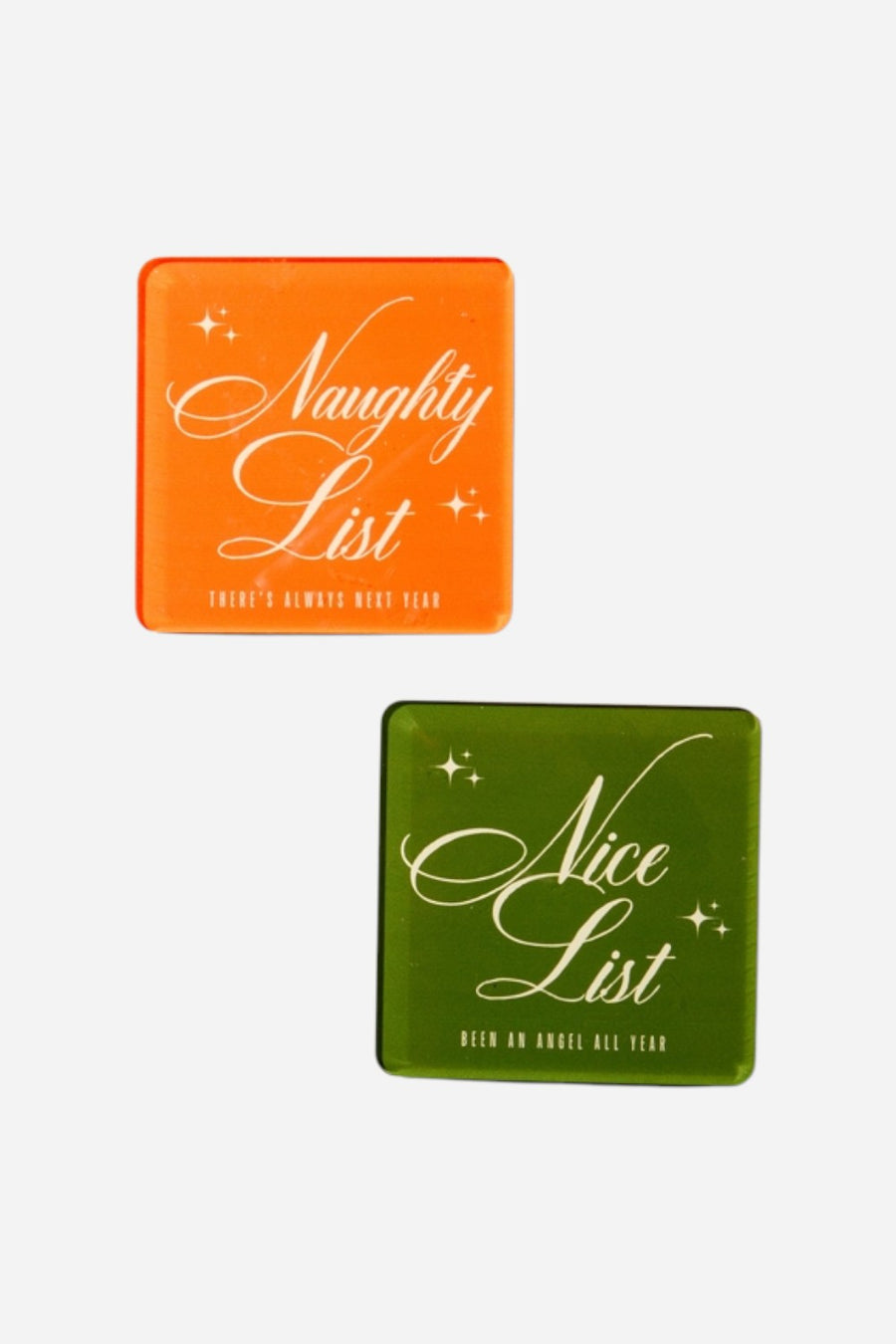 Tart by Taylor Naughty or Nice Coaster