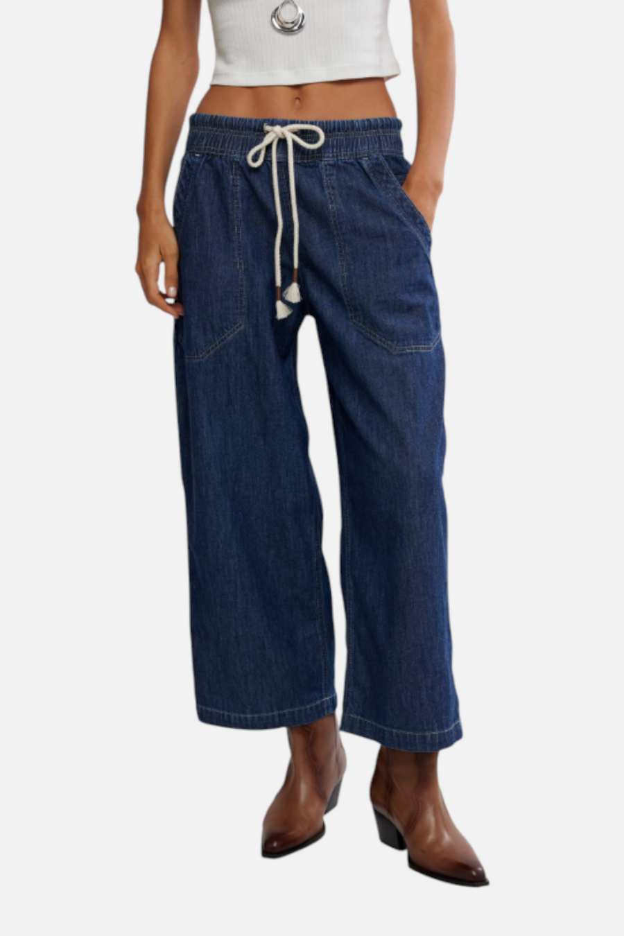 Free People Easy Peasy Pull-On in Cruise Control
