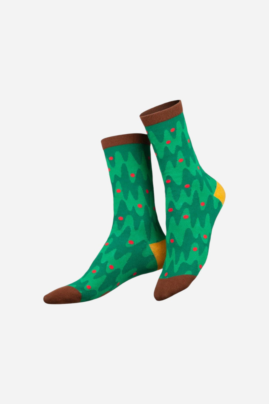Eat My Sock Christmas Tree Socks – side view
