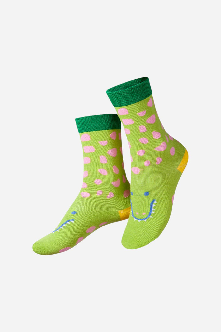 Eat My Socks Funny Croc Kids Socks – back view